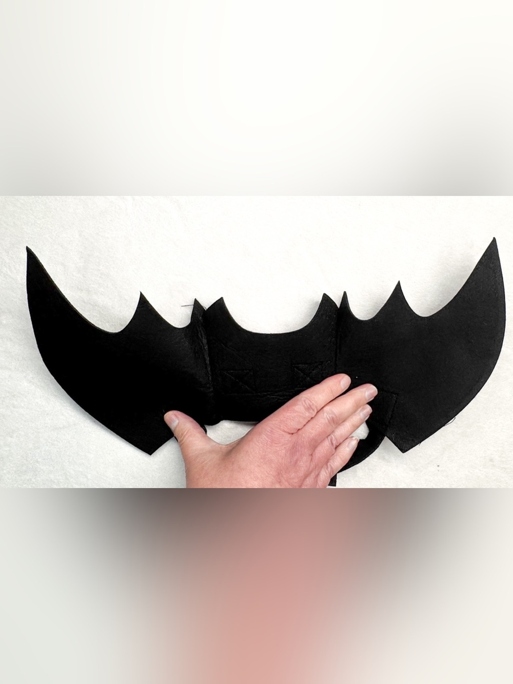 Black Bat Wings Pet Costume Size Small Halloween Cat Dog Costume - Picture 4 of 5